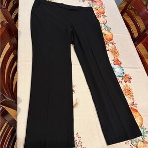 Anne Klein Black Wide Leg Pants